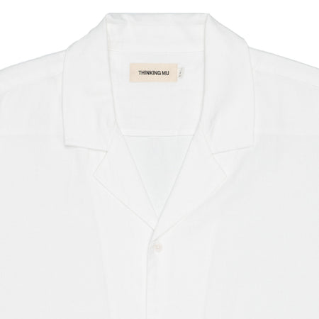 THINKING MU Camicia MM Uomo Thinking Mu White Hemp da uomo