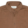 THINKING MU Camicia ML Uomo Thinking Mu Otter Hemp Brown da uomo