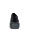 MANUFACTURE D'ESSAI Scarpe Donna Manufacture D'Essai Mocassino Donna Nero Scamosciato- Con strass da donna