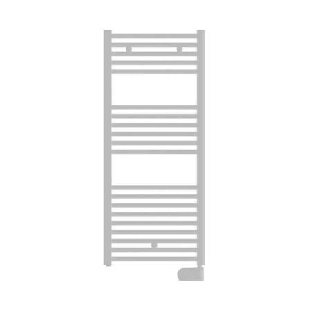 Termoarredo Elettrico H. 1160 Mm Con Termostato- Bianco L. 500 Mm - W 600- Aton- Pezzi 1