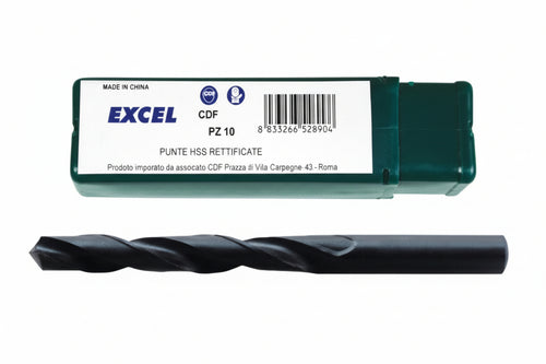 Punte Hss Rettificate Normali- - Ø Mm.4,5 - 10 Pezzi Excel