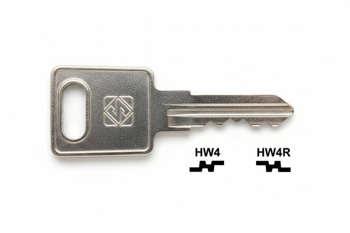 Chiavi Per Cilindri Huwiil 6 Spine Piccole- - Hw4 Dx - 10 Pezzi Silca