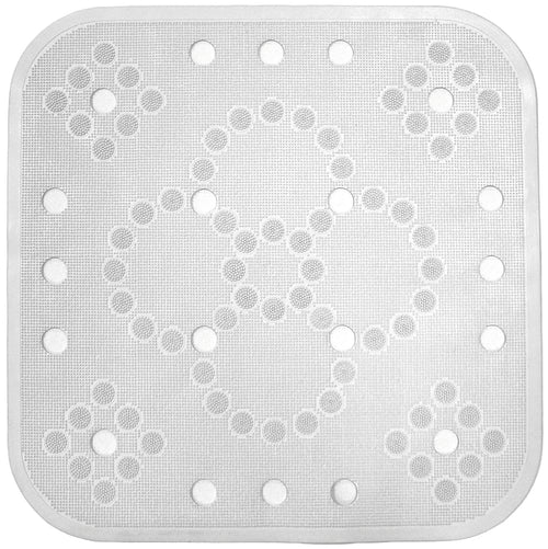 Tappeto Doccia Antiscivolo Cm. 54X54 Col. Bianco