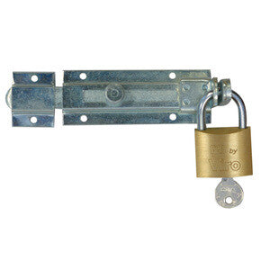 Bl Catenaccio Portalucchetto Ibfm 36 Zin 100 Mm- Ibfm Di Fumagalli- 6,0 Blister