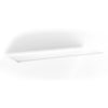 Mensola Vitra 6 Mm Bianco 12X45 Cm- Bolis Italia- 5,0 Pz