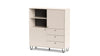 KIT MOBILE ALDO AL6 2 ANTE + 3 CASSETTI CM. 123X40X135H