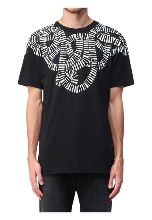Marcelo Burlon cmbb018c99jer0031001-nero Uomo da uomo