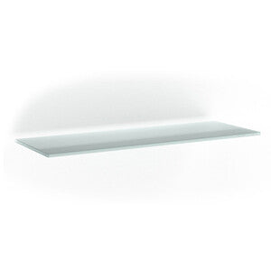 Mensola Vitra 6 Mm Trasparente 12X45 Cm- Bolis Italia- 5,0 Pz