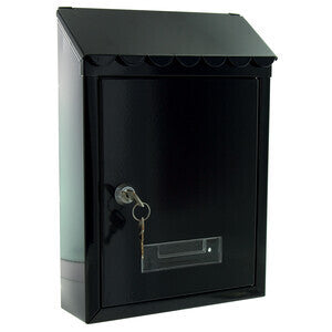 Cassetta Postale Garden Acciaio Nero Tx0080- China Jiangsu Sainty- 6,0 Pz