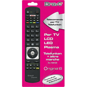 Telecomando Tv Bravo Original 6 Telefunken- 1,0 Pz