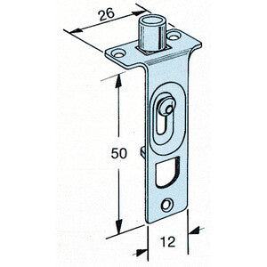 Omge 316 Catenaccio Ant Scorr Rullo Buss 10 Mm- Omge- 50,0 Pz