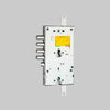 Serrature Per Porte Blindate Doppio Cilindro Europeo '2631' Securemme E63 - Interasse Pistoni 37 Mm - Securemme
