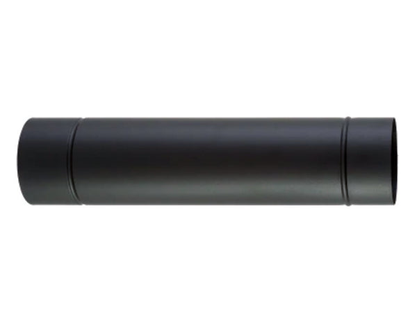 Tubo Porcellanato Per Stufe A Legna Nero Opaco Ø Cm.14X50 Save