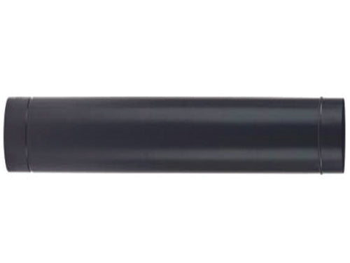 Tubo Porcellanato Per Stufe A Legna Nero Opaco Ala Smalto Classic Ø Mm.120X1000H. Ala