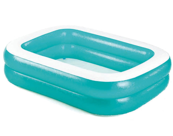 Piscina Gonfiabile Family Rettangolare 2 Anelli +6 Anni Cm.200X146X48H Peso Kg.3,300 (Art.54005) Bestway