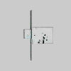 Serratura Ad Infilare A Cilindro '2051' Securemme E60 - 3 Mandate - Scatola 114X82 Mm - Securemme