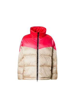 NO1 Piumino Donna No1 Logo su manica da donna