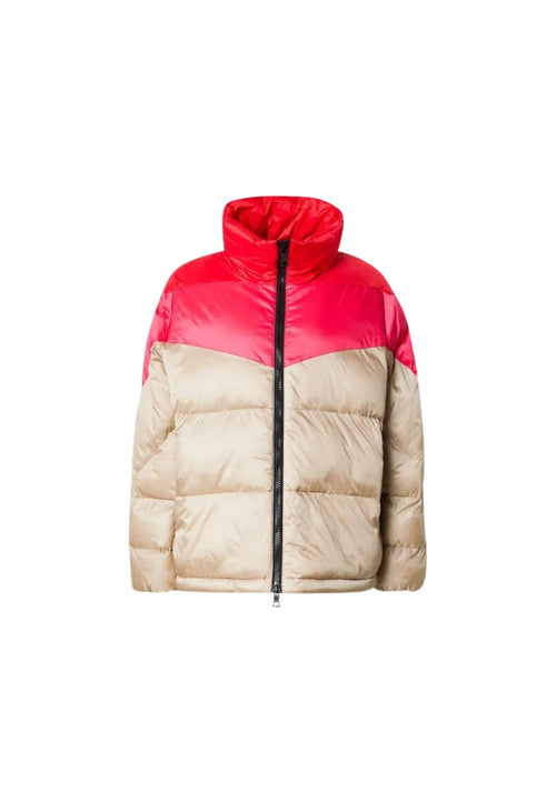 NO1 Piumino Donna No1 Logo su manica da donna