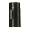 Tronchetto Plus Serranda Porcel. D 15 Cm Nero Opaco- 1,0 Pz