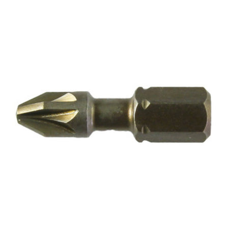 Lti Inserto Pozidriv 25 Mm Coppie Elevate Pz1- 10,0 Pz