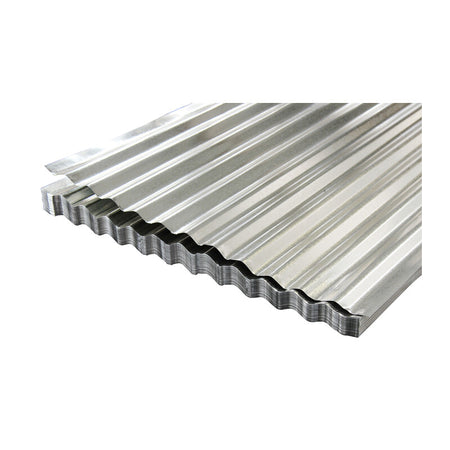 Lamiera Zincata Ondul N. 32 Sp 0,25 Mm 90X200 Cm- Caschera R. & C.- 4,0 Kg