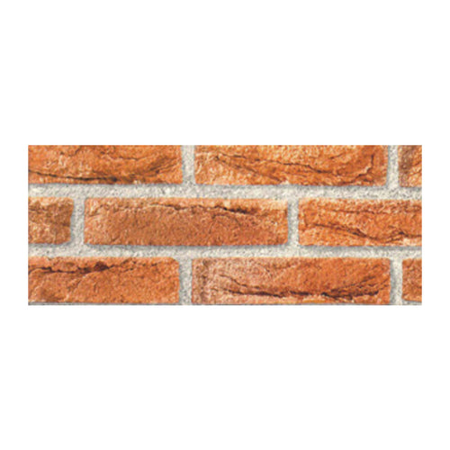 Plastica Adesiva Alkor 280.2158 Mattoni Ros 15 M- Hornschuch Italia- 1,0 Rotoli