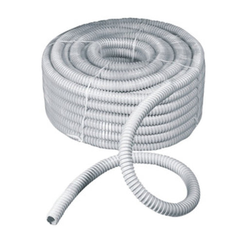 Guaina Spiralata Flessibile D 20 Mm Grigio- Elettrocanali- 30,0 Metri