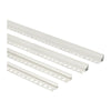 Sguscio Pvc Orizzontale 8 Mm H 260 Cm Bianco- 10,0 Pz