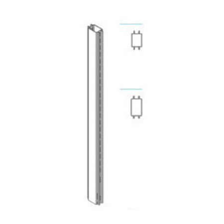 Zaf Piantana Bifacc Gondola Panna 7,2Xh140Cm- 1,0 Pz