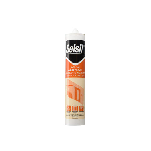 Selsil Silicone Acrilico Bianco 310 Ml- 25,0 Pz