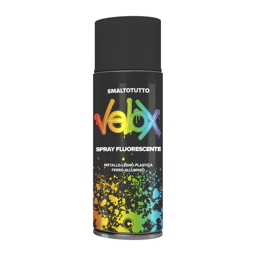 Velox Spray Fluorescente Arancio N.129- Ital G.E.T.E.- 6,0 Pz