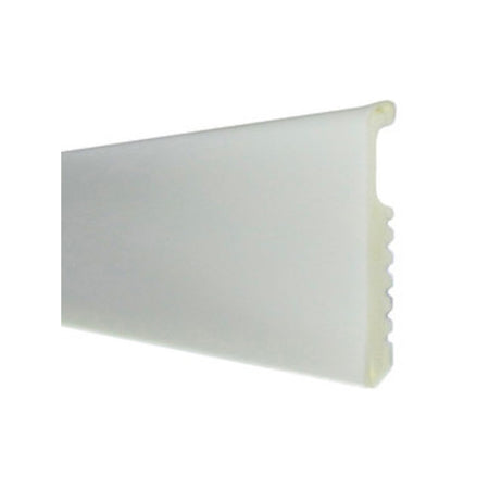 Battiscopa 75X8 Polistirene Liscio 200 Cm Bianco- 10,0 Pz