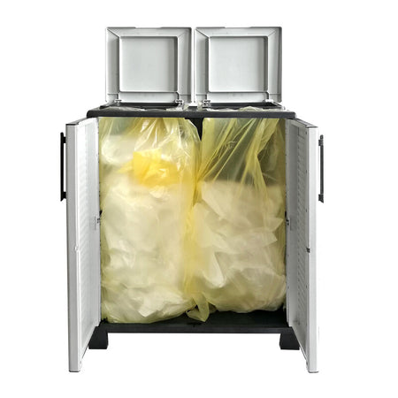 Pattumiera Art Plast 2 Ante 68X37Xh90 Cm- 1,0 Pz