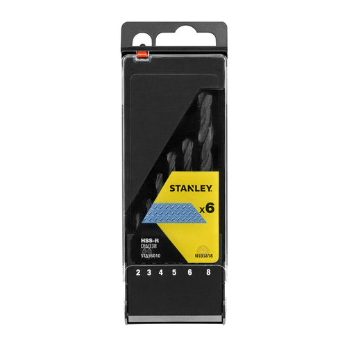Piranha Stanley Sta56010 (X56010) Cassetta 6 Punte Hss- Stanley- 1,0 Pz
