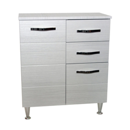 Base Antonella 2 Ante + 2 Cassetti 80 Bco Portuna- 1,0 Pz