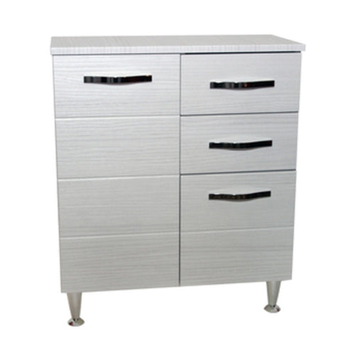 Base Antonella 2 Ante + 2 Cassetti 80 Bco Portuna- 1,0 Pz