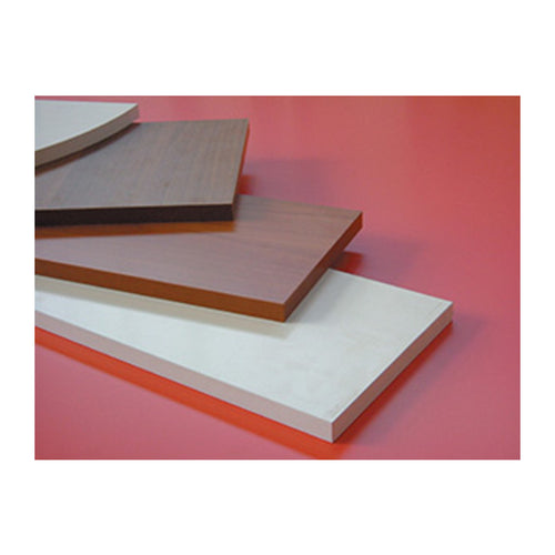 Mensola Squadrata Frassino Bianco 40X1,8X100 Cm- 5,0 Pz