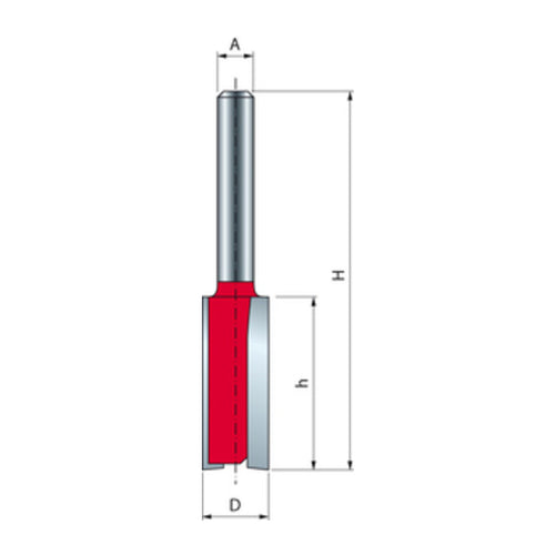 Fresa Widia Taglienti Diritti Mm-01006 D 10X25,4X62,4 Mm- Freud- 1,0 Pz