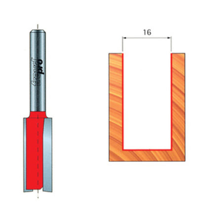 Fresa Widia Taglienti Diritti 04-14906 D 16X19,0X51,0 Mm- Freud- 1,0 Pz