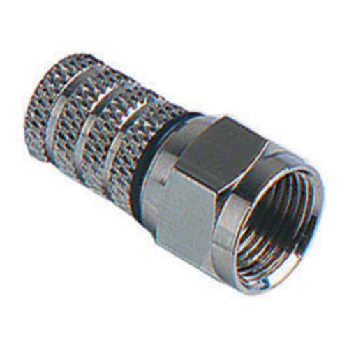 Connettore A Vite Tipo F Per Cavo Sat Tv 5,00Mm- Fme- 25,0 Pz
