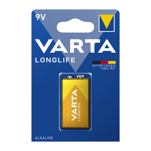 Varta Batt Longlife Alcalina Transistor 9V Bl 1 Pz*- Varta- 10,0 Blister