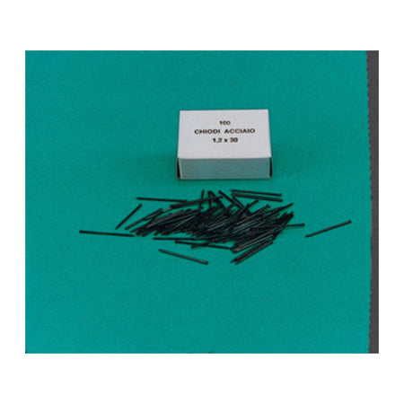 Chiodini Gruppini Acciaio 1,2X30 Mm Scatola 100 Pz- Cbd Di Borghetti- 100,0 Confezione