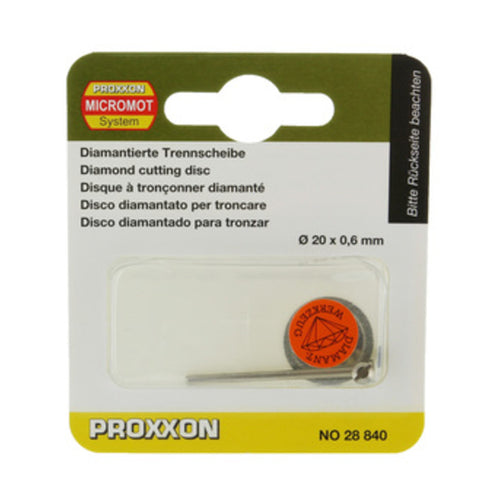 Disco Diamantato 20 Mm Proxxon 28840- Proxxon Gmbh- 1,0 Pz