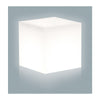 Vaso Home Light Cube 40X40Xh41 Cm Bianco- 1,0 Pz