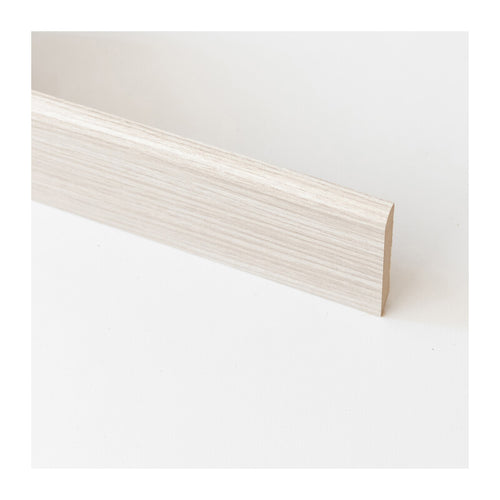 Battiscopa 70X10 Mm Mdf 240 Cm Rovere Sbiancato- 10,0 Pz