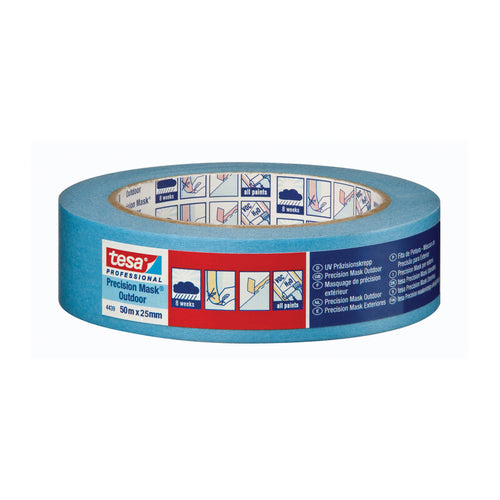 Nastro Mascheratura Azzurro 25Mmx50M- Tesa- 6,0 Pz
