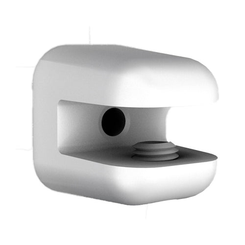 Reggimensola In Nylon 30X27 Mm Bianco 2 Pz- Bolis Italia- 1,0 Coppie