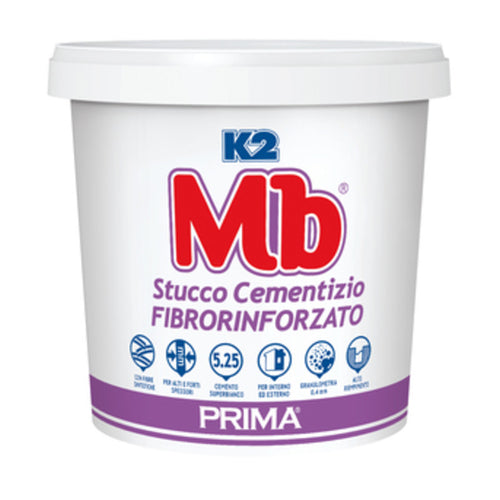 Rasante Cementizio Fibrorinforzato 1 Kg- 6,0 Pz