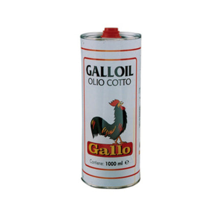 Olio Di Lino Cotto Gallo Da 5 L- 4,0 Pz