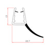 Guarnizione Per Box Doccia 2 M Mod.407- Trafilo- 10,0 Pz